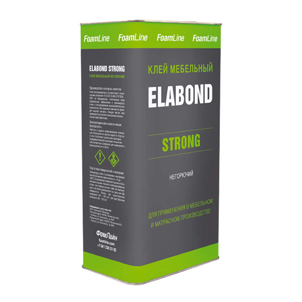 Клей ELABOND STRONG негорючий (5 кг)